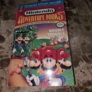Nintendo Adventure BookDouble Trouble - Red/Green Cover Soft Cover Book
